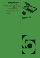 Bang & Olufsen - Beocenter_7700-Service-Manual